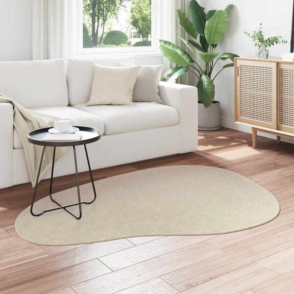 vidaXL Area Rugs HUARTE Beige 120 x 170 cm Polyester
