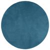 vidaXL Rug OVIEDO Short Pile Turquoise &Oslash; 200 cm