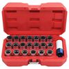 vidaXL 21 Piece Wheel Lock Tool Set for Audi