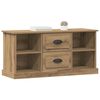 vidaXL TV Cabinet Artisan Oak 99.5 x 35.5 x 48 cm Engineered Wood