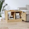 vidaXL Coffee Table Sonoma Oak 50x50x36 cm Engineered Wood