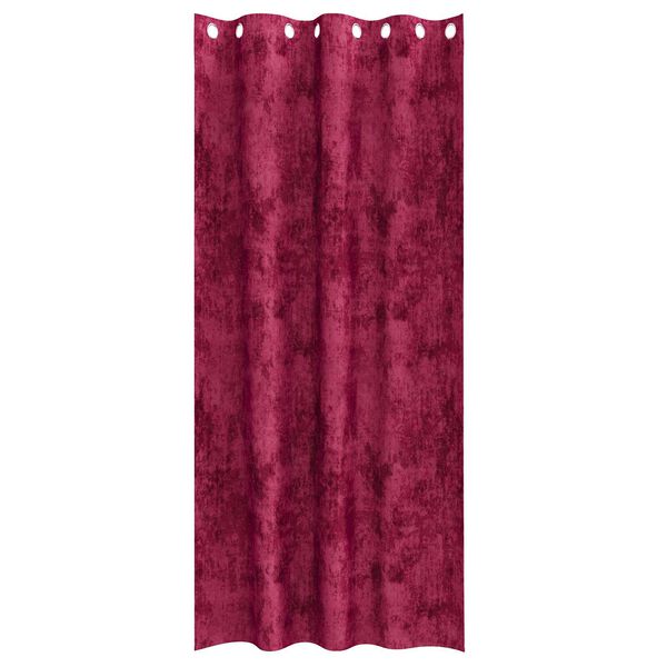 vidaXL Velvet Curtains 2 pcs Wine red 225 x 140 cm Velvet