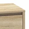 vidaXL Bedside Cabinet with Drawer 2 pcs Sonoma Oak 39 x 34.5 x 50 cm