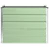 vidaXL Planter Pastel Green 100 x 50 x 77 cm Galvanised Steel