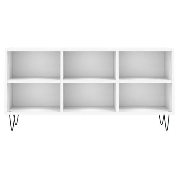 vidaXL TV Cabinet White 103.5x30x50 cm Engineered Wood