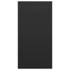 vidaXL TV Cabinet Black 30.5x30x60 cm Engineered Wood