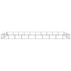 vidaXL Dog Kennel Black 40 m&sup2; Steel