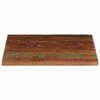vidaXL Table Top 70x70x1.5 cm Square Solid Wood Reclaimed
