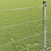 vidaXL Field Fence Silver 25 x 1 m Galvanised steel