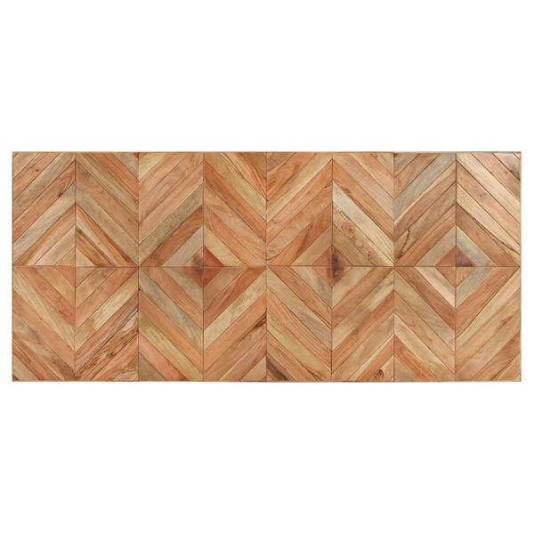 vidaXL Dining Table 200x90x76 cm Solid Acacia and Mango Wood