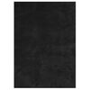 vidaXL Rug HUARTE Short Pile Soft and Washable Black 120x170 cm