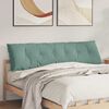 vidaXL Back Pillow Sea Green 180 x 50 cm Corduroy Fabric