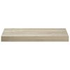vidaXL Floating Wall Shelves 2 pcs Oak 50x23x3.8 cm MDF