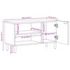 vidaXL TV Units Solid Acacia Wood 80 x 31.5 x 46 cm Engineered wood