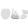 HI Toilet Seat with Quick Release and Soft-close
