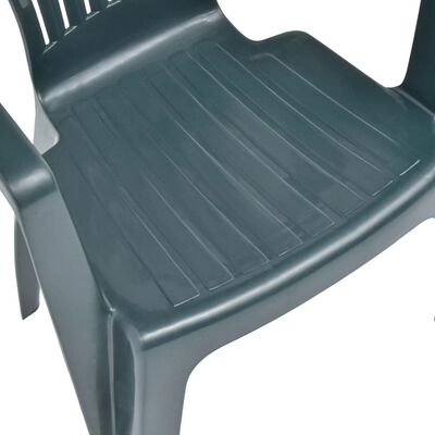 Vidaxl Stackable Garden Chairs 45 Pcs Plastic Green Co Uk - Plastic Stacking Garden Chairs Ireland