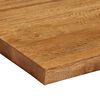 vidaXL Table Top 80x20x2.5 cm Rectangular Solid Wood Mango