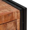 vidaXL Highboard with Doors Brown Solid Reclaimed Wood and Metal