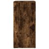 vidaXL Sideboard Smoked Oak 79x38x80 cm Engineered Wood