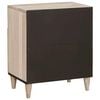 vidaXL Bedside Cabinet Beige 50 x 33 x 60 cm Solid Acacia wood