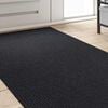 vidaXL Carpet Runner Anthracite 80 x 500 cm Fabric