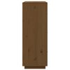 vidaXL Highboard Honey Brown 67x40x108.5 cm Solid Wood Pine
