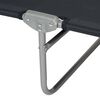 Bo-Camp Camping Sunlounger Grey