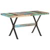 vidaXL Dining Table 140x70x76 cm Solid Reclaimed Wood