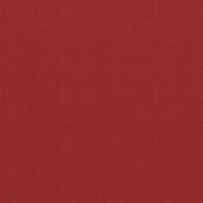 vidaXL Balcony Screen Red 75x500 cm Oxford Fabric