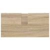 vidaXL Bathroom Basin Cabinet with Shelf Sonoma Oak 60 x 30 x 60 cm