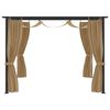 vidaXL Gazebo 4x3 m Taupe
