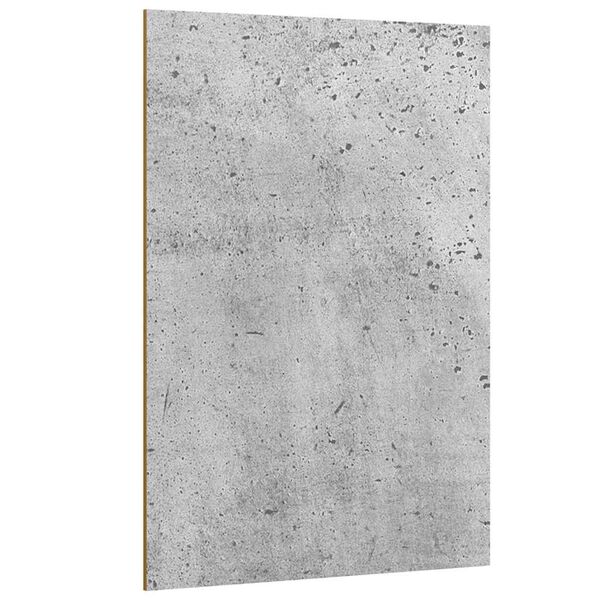 vidaXL Decor Panels 150 pcs Concrete Grey 15 x 21 x 0.27 cm