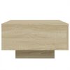 vidaXL Coffee Table Sonoma Oak 55x55x31 cm Engineered Wood