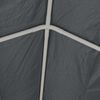 vidaXL Tent Fabric without Frame Grey 12 x 6 m PE