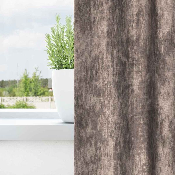 vidaXL Velvet Curtains 2 pcs Cappuccino 140 x 140 cm Velvet