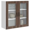 vidaXL Kitchen Cabinet Brown Oak 80 x 31 x 80 cm Engineered Wood