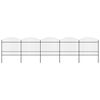 vidaXL Garden Fence with Spear Top Steel 838x175 cm Black