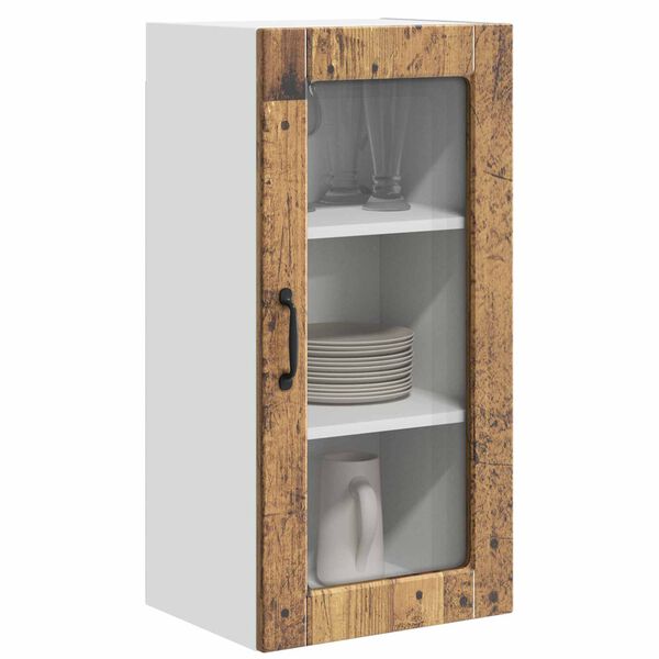 vidaXL Kitchen Cabinet Old Wood 40 x 31 x 80 cm Engineered Wood