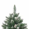 vidaXL Artificial Christmas Tree with 150 LEDs with Stand Green 120 cm