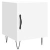 vidaXL Bedside Cabinets 2 pcs White 40x40x50 cm Engineered Wood