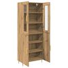 vidaXL Highboard 2 pcs Artisan Oak 69.5 x 34 x 180 cm Engineered Wood