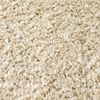 vidaXL High Pile Shaggy Rug Beige 80x150 cm 50 mm