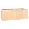 vidaXL Hamster Cage 104x52x38 cm Solid Wood Fir