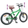 vidaXL Kids Bike 20'' 6-Speed for 6-11 Years Old Green
