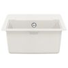 vidaXL Sink White 560 x 460 mm 80% Quartz and 20% Resin
