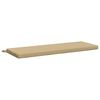 vidaXL Bench Cushion SOEST 100% Polyester Beige 110 x 40 x 5 cm