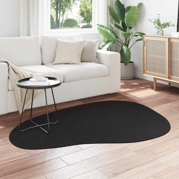 vidaXL Area Rugs HUARTE Black 120 x 170 cm Polyester