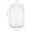 vidaXL Beverage Dispenser 5800 ml Glass