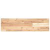 vidaXL Floating Shelf 100x20x2 cm Untreated Solid Wood Acacia