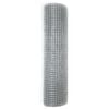 vidaXL Welded Wire Fence Silver 0.4 x 100 m